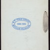 DINNER [held by] THE GRIDIRON CLUB [at] "THE ARLINGTON, WASHINGTON, D.C." (HOTEL;)