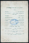 ANNUAL DINNER [held by] ST DAVID'S SOCIETY OF THE STATE OF NEW YORK [at] METROPOLITAN HOTEL (NY?) (HOTEL;)