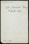 ANNUAL DINNER [held by] ST DAVID'S SOCIETY OF THE STATE OF NEW YORK [at] METROPOLITAN HOTEL (NY?) (HOTEL;)