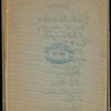 COMPLIMENTARY DINNER [held by] FRIENDS OF HON. JOHN C. SPOONER [at] "CHAMBELIN'S, WASHINGTON, D.C." (REST;)