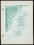 107TH ANNIVESARY DINNER [held by] FRIENDLY SONS OF ST PATRICK [at] "DELMONICO'S, NEW YORK, NY" (REST;)