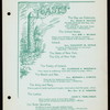 107TH ANNIVESARY DINNER [held by] FRIENDLY SONS OF ST PATRICK [at] "DELMONICO'S, NEW YORK, NY" (REST;)