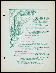 107TH ANNIVESARY DINNER [held by] FRIENDLY SONS OF ST PATRICK [at] "DELMONICO'S, NEW YORK, NY" (REST;)