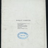 BANQUET TO CELEBRATE CORNESTONE OF THE NEW CLUBHOUSE [held by] COLONIAL CLUB OF NEW YORK [at] "DELMONICO'S, NEW YORK, NY" (REST;)