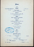 TESTIMONIAL DINNER [held by] DRY-GOODS FRIENDS OF MR.WILLIAM F. KING [at] MERCHANTS' CLUB