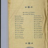 BANQUET FOR MR. J.S.MENKEN PRIOR TO HIS DEPARTURE FOR EUROPE [held by] ? [at] "FLOYD'S, MEMPHIS, TENN" ([REST])