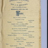 BANQUET FOR MR. J.S.MENKEN PRIOR TO HIS DEPARTURE FOR EUROPE [held by] ? [at] "FLOYD'S, MEMPHIS, TENN" ([REST])