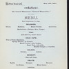 EXCURSION AROUND THE HARBOR OF NEW YORK FOR THE MILLER NATIONAL ASSOCIATION [held by] NEW YORK PRODUCE EXCHANGE [at] "HOFFMAN HOUSE CAFE,STEAMBOAT GRAND REPUBLIC, [NEW YORK]" (STEAMSHIP)