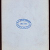 EXCURSION AROUND THE HARBOR OF NEW YORK FOR THE MILLER NATIONAL ASSOCIATION [held by] NEW YORK PRODUCE EXCHANGE [at] "HOFFMAN HOUSE CAFE,STEAMBOAT GRAND REPUBLIC, [NEW YORK]" (STEAMSHIP)