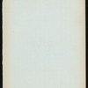 DINNER TO HON FREDERICK CARROLL BREWSTER [held by] FELLOW MEMBERS OF THE PHILADELPHIA BAR [at] "BOLDT'S ROOMS, BULLITT BUILDING, [PHILADELPHIA, PA]" (OTHER)