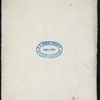 DINNER [held by] AUDITORIUM HOTEL [at] "CHICAGO, IL." (HOTEL)