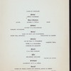 FIRST ANNUAL DINNER [held by] FIRST COMPANY-7NTH REGIMENT [at] CLARK'S [NY] (?)