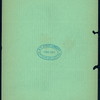 DINNER [held by] CLOVER CLUB OF PHILADELPHIA [at]  (?)