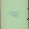 DINNER [held by] CLOVER CLUB OF PHILADELPHIA [at]  (?)