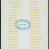 DINNER TO MR. B.F.MARTIN [held by] SALVATOR CLUB [at] "PALACE HOTEL, NY" (HOTEL)
