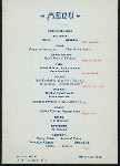 DINNER TO MR. B.F.MARTIN [held by] SALVATOR CLUB [at] "PALACE HOTEL, NY" (HOTEL)