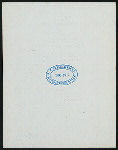 DINNER GIVEN TO MEN OF NY CENTRAL & HUDSON RR [held by] O.D.SEAVEY [at] FORT WILLIAM HENRY HOTEL (HOTEL)
