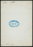 DINNER TO GROVER CLEVELAND [held by] ? [at] "SANDWICH,MASS." (?)