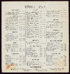DINNER [held by] THE WINDSOR [at] MONTREAL [CANADA?] (HOTEL)