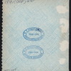 21ST REUNION MEAL [held by] 5TH MASS. BATTERY LIGHT ARTILLERY ASSO. [at] "YOUNG'S HOTEL, BOSTON, MA" (HOTEL)