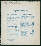 SEMI-ANNUAL MEETING AND DINNER [held by] MASS SOCIETY OF THE SONS OF THE AMERICAN REVOLUTION [at] "FANEUIL HALL, BOSTON, [MASS]" (OTHER)