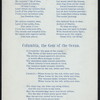 CELEBRATION OF THE EVACUATION OF THE CITY OF NEW YORK [held by] SONS OF THE REVOLUTION [at] "DELMONICO'S, NEW YORK, NY" (REST)