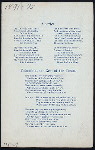 CELEBRATION OF THE EVACUATION OF THE CITY OF NEW YORK [held by] SONS OF THE REVOLUTION [at] "DELMONICO'S, NEW YORK, NY" (REST)