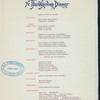THANKSGIVING DINNER [held by] OCCIDENTAL HOTEL [at] "SAN FRANCISCO, CA" (HOTEL)