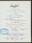 THANKSGIVING DINNER [held by] THE PORTLAND [at] "PORTLAND, OR"