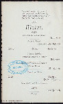 40TH ANNUAL BANQUET [held by] CALEDONIAN SOCIETY [at] "MERCANTILE CLUB (ST LOUIS, MO)"