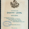 40TH ANNUAL BANQUET [held by] CALEDONIAN SOCIETY [at] "MERCANTILE CLUB (ST LOUIS, MO)"