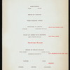 DINNER] [held by] THE FELLOWSHIP CLUB OF CHICAGO [at] "KINSLEY'S, CHICAGO,(ILL)"