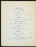 EIGHTH ANNUAL BANQUET [held by] OLD GUARD ALBANY ZOUAVE CADETS [at] FORT ORANGE CLUB