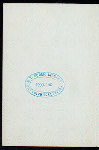LUNCH FOR MRS. THOS. BRADY & DAUGHTER IN REMEMBRANCE OF A VERY PLEASANT EVENING APRIL 1890 [held by] MR. JOHN SHAW [at] FILIPPINI'S ([RESTAURANT?];)