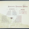 SEVENTH ANNUAL BANQUET TO THE ST. LOUIS TRAFFIC COMMISSION [held by] ASSOCIATED WHOLESALE GROCERS [at] MERCANTILE CLUB (OTHER (CLUB);)