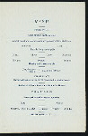 COLLATION ON NEW YEAR'S EVE TO HIS PATRONS [held by] JULIUS G. HARTMANN [at] "WASHINGTON BUILDING, NEW YORK, NY" (OTHER [CLUB?];)