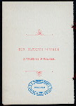 BANQUET FOR JOHN ROONEY AND FRIENDS [held by] COMMISSIONER OF VENEZUELA NAPOLEON DOMINICI [at] "DELMONICO'S, NEW YORK, NY" (REST;)