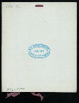 BANQUET [held by] CLEVELAND BAR [at] "THE HOLLENDEN, CLEVELAND OH" (HOTEL;)