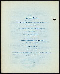 TENTH REUNION [held by] BLUBERRY WAR ALUMNI [at] "(ST. PAUL, MINN)"