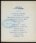 ANNUAL SUPPER [held by] PAWTUCKET BOAT CLUB [at] "[PROVIDENCE, RI?]" (OTHER (CLUB);)