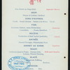 FIFTH ANNUAL DINNER [held by] THE BOARD OF TRADE [at] "HOTEL WASHINGTON, JERSEY CITY, NJ" (HOT;)
