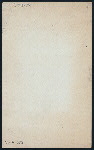 BILL OF FARE [held by] HOTEL WESTMINSTER [at] "NICE, FRANCE" (HOT;)