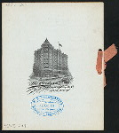 ANNUAL BANQUET [held by] WASHINGTON ASSOCIATION OF BOWDOIN ALUMNI [at] "THE COCHRAN, WASHINGTON, D.C." (HOT;)