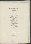 FIFTH DINNER OF THE HARDWARE AND METAL TRADES [held by] THE HARDWARE CLUB OF NEW YORK [at] SHERRY'S [NY] (REST;)