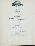 WASHINGTON'S BIRTHDAY [held by] SONS OF THE REVOLUTION [at] "DELMONICO'S, NEW YORK, NY" (REST;)