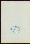 ANNUAL BANQUET [held by] NEW YORK BOARD OF TRADE AND TRANSPORTATION [at] "DELMONICO'S, NEW YORK, NY" (REST;)