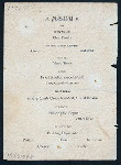 DINNER TO CELEBRATE THOMAS JEFFERSON'S BIRTHDAY [held by] MANHATTAN SINGLE TAX CLUB [at] "COLUMBIA RESTAURANT, NEW YORK, NY" (REST;)