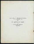 COMPLIMENTARY DINNER TO MR. EDWARD W. SCOTT, PRESIDENT PRIOR TO HIS DEPARTURE FOR EUROPE [held by] THE COLONIAL CLUB [at]