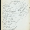 COMPLIMENTARY DINNER TO MR. EDWARD W. SCOTT, PRESIDENT PRIOR TO HIS DEPARTURE FOR EUROPE [held by] THE COLONIAL CLUB [at]