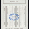 ANNUAL MEETING AND BANQUET [held by] BANK CLERKS' MUTUAL BENEFIT ASSOCIATION [at] "TROCADERO, [NEW YORK, NY?]" (REST?;)